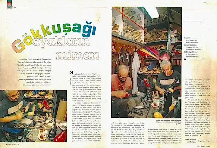 Gökkuşağı Ayakların Mimarı - 02.09.1999 İstanbul Life