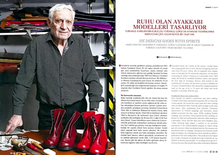 Ruhu Olan Ayakkabı Modelleri Tasarlıyor - 04.12.2018 Rail Life