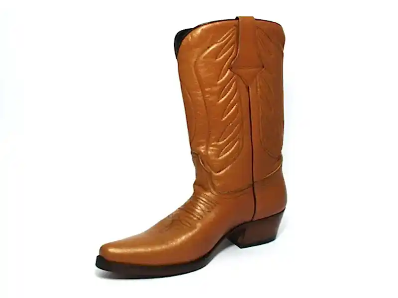 Açık Kahverengi Erkek Kovboy Çizmesi 2