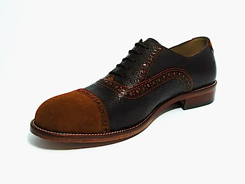 Kahverengi Çift Yüzlü Erkek Klasik Ayakkabı 2