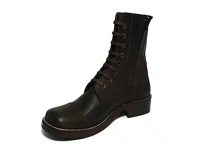 Kahverengi Eskitme Fermuarlı Erkek Bot 2