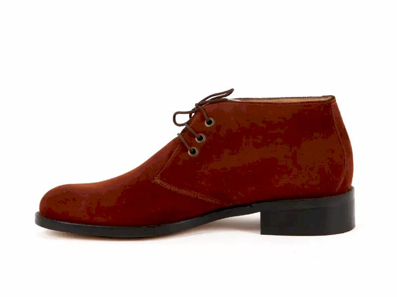 Kahverengi Süet Erkek Bot