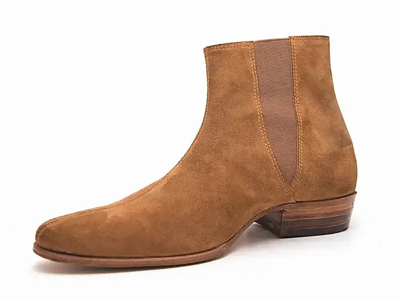 Kahverengi Süet Erkek Çizme 2