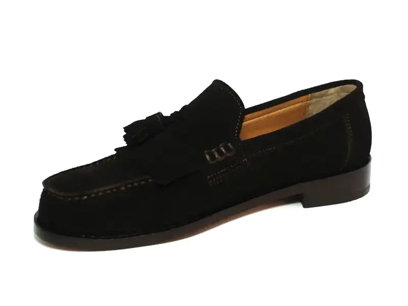 Kahverengi Süet Erkek Klasik Ayakkabı 2