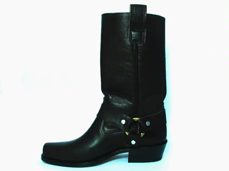 Koyu Kahve Eskitme Erkek Kovboy Çizmesi