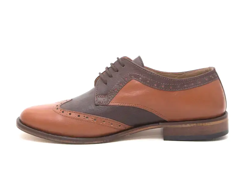 Koyu Kahve Oxford Kadın Klasik Ayakkabı