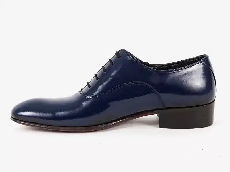 Lacivert Açma Rugan Erkek Klasik Ayakkabı