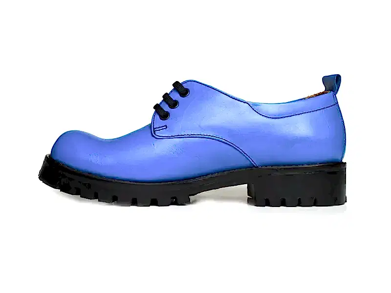 Mavi Palyaço Burun Kadın Ayakkabı