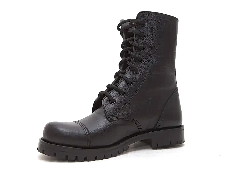 Siyah Baskılı Bağcıklı Kadın Postal Bot 2