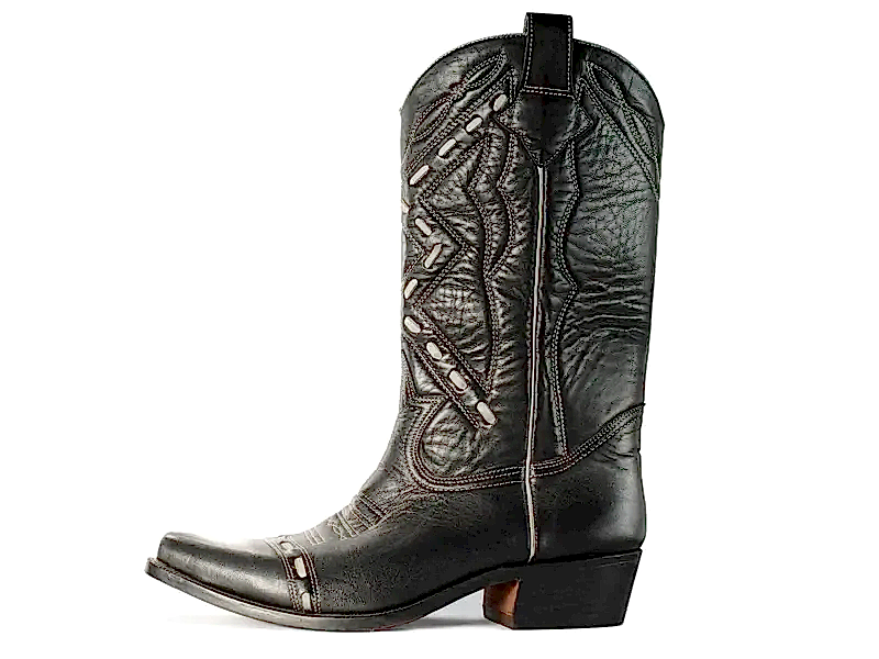 Anasayfa Siyah Erkek Kovboy Çizmesi