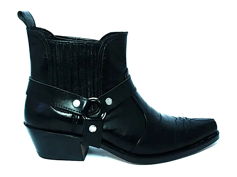 Siyah Matador Erkek Kovboy Bot 2