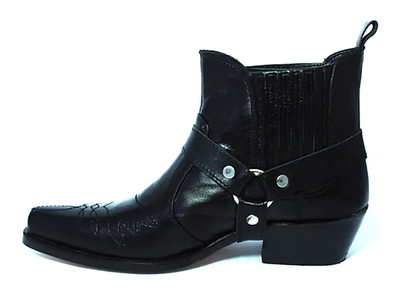 Siyah Matador Erkek Kovboy Bot