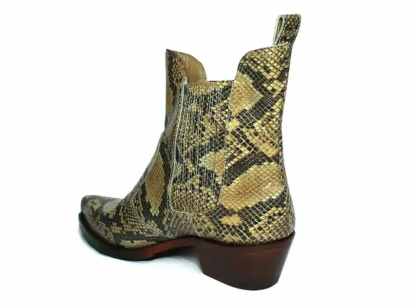 Yılan Baskılı Erkek Kovboy Çizmesi 2