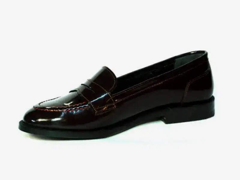 Bordo Rugan Kadın Klasik Ayakkabı 2