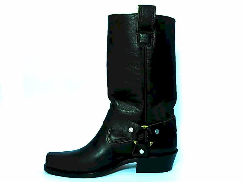 Koyu Kahve Eskitme Kadın Kovboy Çizmesi