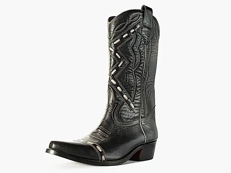 Siyah Kadın Kovboy Çizmesi 2