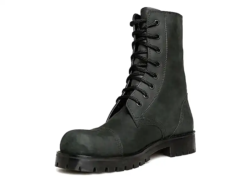 Anasayfa Siyah Eskitme Bağcıklı Erkek Postal Bot 2